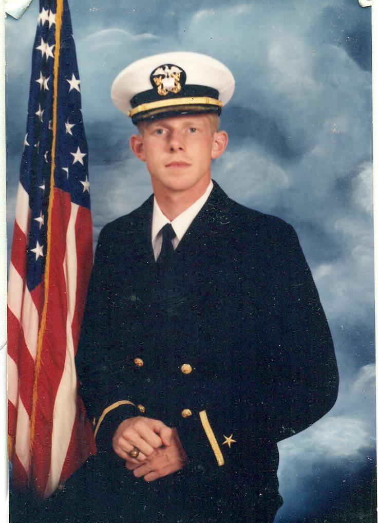 Navy officer photo